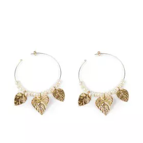 Ladies' Earrings Shabama Coron Brass gold-plated Beads 4 cm by Shabama, Earrings - Ref: S05115781, Price: 36,76 €, Discount: %