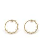 Ladies' Earrings Shabama Shima Brass gold-plated 4 cm by Shabama, Earrings - Ref: S05115787, Price: 33,24 €, Discount: %