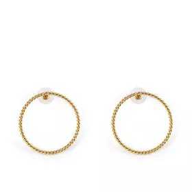 Pendientes Mujer Shabama Suri Latón Bañado en oro 4 cm de Shabama, Pendientes - Ref: S05115788, Precio: 21,86 €, Descuento: %