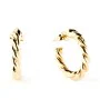 Ladies' Earrings Shabama Mali Brass gold-plated 2 cm by Shabama, Earrings - Ref: S05115791, Price: 16,76 €, Discount: %