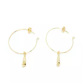 Boucles d´oreilles Femme Shabama Agulla Laiton En or 3,5 cm de Shabama, Boucles d'oreilles - Réf : S05115794, Prix : 27,32 €,...