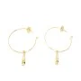 Ladies' Earrings Shabama Agulla Brass gold-plated 3,5 cm by Shabama, Earrings - Ref: S05115794, Price: 28,81 €, Discount: %