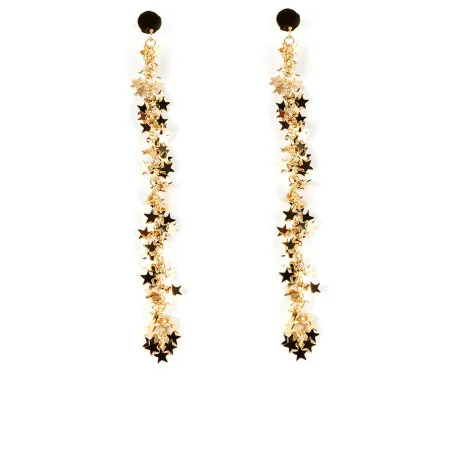 Boucles d´oreilles Femme Shabama Starry Xl Laiton En or 15 cm de Shabama, Boucles d'oreilles - Réf : S05115797, Prix : 33,26 ...