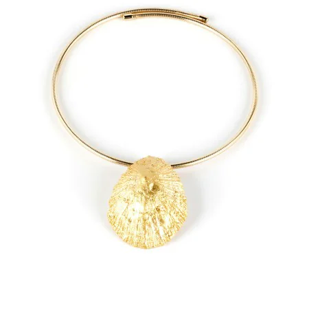 Collar Mujer Shabama Calobra Latón Bañado en oro Elástico de Shabama, Collares - Ref: S05115799, Precio: 58,13 €, Descuento: %