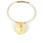 Collar Mujer Shabama Calobra Latón Bañado en oro Elástico de Shabama, Collares - Ref: S05115799, Precio: 58,13 €, Descuento: %