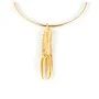 Colar feminino Shabama Tuent Latão Banhado em flash dourado Elástico de Shabama, Colares - Ref: S05115806, Preço: 58,07 €, De...