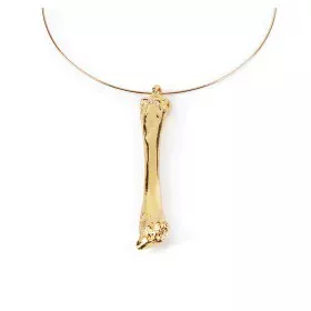 Collier Femme Shabama Been Laiton En or Rigide 13 cm de Shabama, Colliers - Réf : S05115810, Prix : 54,44 €, Remise : %