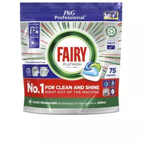 Dishwasher lozenges Fairy Platinum (75 Units) by Fairy, Dishwasher Detergent - Ref: S05116496, Price: 21,51 €, Discount: %