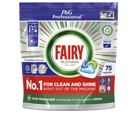 Pastillas para Lavavajillas Fairy Platinum (75 Unidades) de Fairy, Detergentes - Ref: S05116496, Precio: 21,51 €, Descuento: %