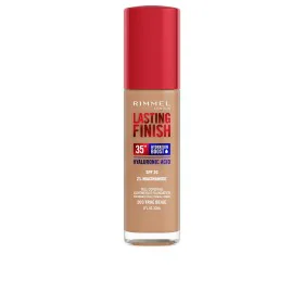 Base de Maquilhagem Cremosa Rimmel London Lasting Finish Nº 203 True Beige Spf 20 30 ml de Rimmel London, Bases - Ref: S05116...