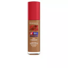 Base Cremosa per il Trucco Rimmel London Lasting Finish Nº 450 Caramel Spf 20 30 ml di Rimmel London, Fondotinta - Rif: S0511...