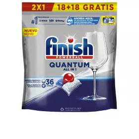 Tablettes pour Lave-vaisselle Finish Quantum (36 Unités) de Finish, Détergent pour lave-vaisselle - Réf : S05117287, Prix : 1...