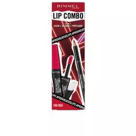 Set de Maquillage Rimmel London Lip Combo 3 Pièces Fav Red de Rimmel London, Rouges à lèvres - Réf : S05117968, Prix : 12,35 ...