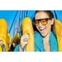 Ladies' Sunglasses Hawkers x Paula Echevarría Yellow Black Ø 45 mm by Hawkers, Glasses and accessories - Ref: S05118352, Pric...