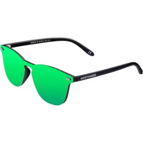 Unisex Sunglasses Northweek Wall Phantom Ø 45 mm Green Black by Northweek, Glasses and accessories - Ref: S05118427, Price: 2...