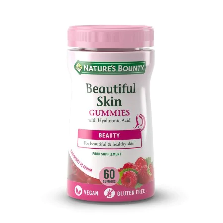 Food Supplement Nature's Bounty Gums Collagen Raspberry 60 Units by Nature's Bounty, Combination Multivitamins & Minerals - R...