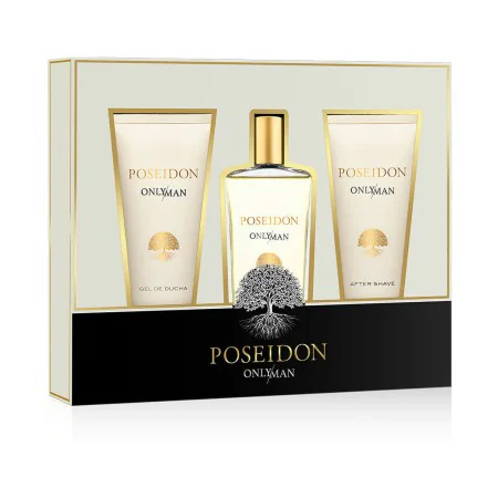 Men's Perfume Set Poseidon POSEIDON ONLY MAN EDT 3 Pieces by Poseidon, Sets - Ref: S05119137, Price: 17,22 €, Discount: %