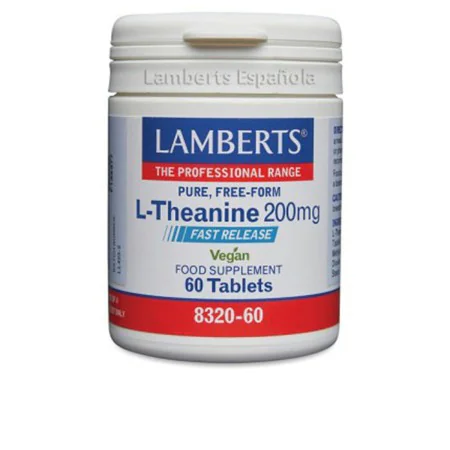 Food Supplement Lamberts L-Theanine 60 Units by Lamberts, Valerian - Ref: S05119984, Price: 34,47 €, Discount: %