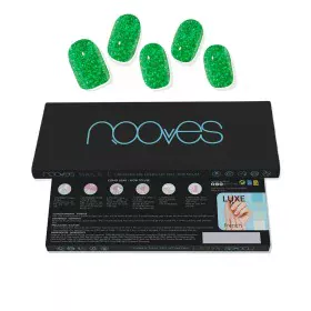 Gel Nail Foils Nooves Glitter green (20 Unità) di Nooves, Unghie finte e accessori - Rif: S05120365, Prezzo: 12,26 €, Sconto: %