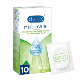 Preservativos Durex Naturals 10 Unidades de Durex, Preservativos masculinos - Ref: S05120440, Precio: 9,35 €, Descuento: %