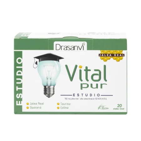 Supplemento del cervello Drasanvi Vitalpur Pappa reale 20 Unità 15 ml di Drasanvi, Pappa reale - Rif: S05120581, Prezzo: 28,1...