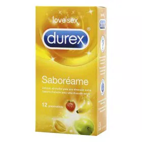 Preservativi Durex Saboréame Frutas di Durex, Preservativi maschili - Rif: S05120871, Prezzo: 8,74 €, Sconto: %