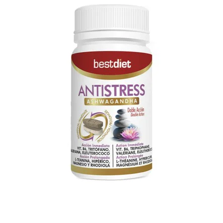 Nahrungsergänzungsmittel Best Diet Antistress Ashwagandha 30 Stück von Best Diet, Baldrian - Ref: S05120911, Preis: 5,67 €, R...