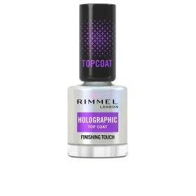 Nail polish top coat Rimmel London Holographic 12 ml by Rimmel London, Top Coat - Ref: S05121417, Price: 7,22 €, Discount: %