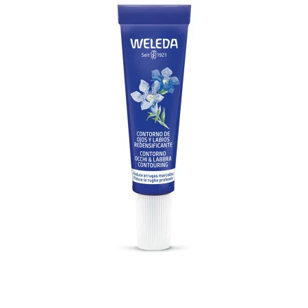 Crema Antiedad para el Contorno de Ojos y Labios Weleda Blue Gentian and Edelweiss 10 ml Redensificante de Weleda, Cremas - R...