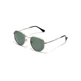 Unisex Sunglasses Hawkers SIXGON DRIVE Golden Ø 51 mm Green by Hawkers, Glasses and accessories - Ref: S05121955, Price: 25,7...