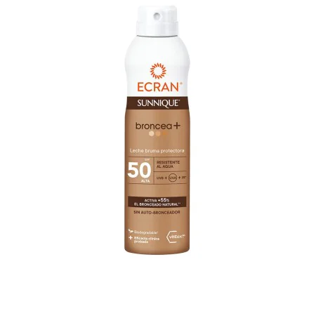 Bruma Solar Protetora Ecran Sunnique Broncea+ Spf 50 250 ml Leite Solar de Ecran, Filtros solares - Ref: S05123788, Preço: 17...