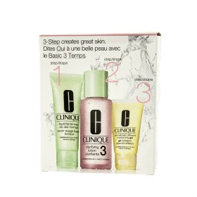 Gel nettoyant visage Clinique CLARIFYING LOTION 3 Pièces de Clinique, Soins nettoyants - Réf : S05125173, Prix : 22,57 €, Rem...