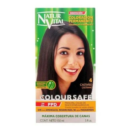 Teinture sans ammoniaque Coloursafe Naturaleza y Vida 2526103 (150 ml) de Naturaleza y Vida, Coloration permanente - Réf : S0...