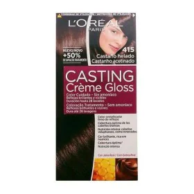 Tinte sin Amoniaco Casting Creme Gloss L'Oreal Make Up Casting Creme Gloss Castaño Helado 180 ml de L'Oreal Make Up, Coloraci...