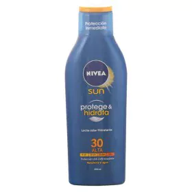 Lait solaire Protege & Hidrata Nivea SPF 30 (200 ml) 30 (200 ml) de Nivea, Filtres solaires - Réf : S0542409, Prix : 11,91 €,...