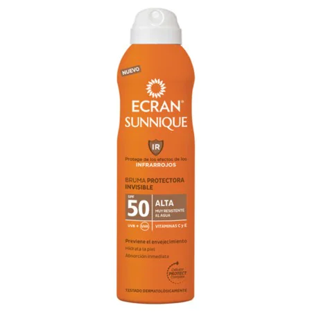 Spray Protezione Solare Ecran Ecran Sunnique SPF 50 (250 ml) 250 ml Spf 50 di Ecran, Filtri solari - Rif: S0542993, Prezzo: 1...