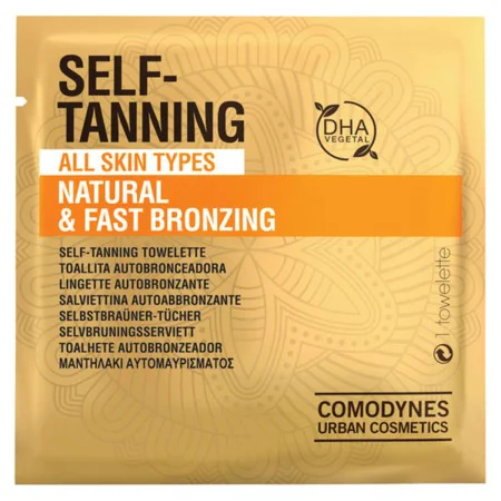 Toalhinhas Autobronzeadoras Natural & Fast Bronzing Comodynes Tanning de Comodynes, Autobronzeadores - Ref: S0545430, Preço: ...