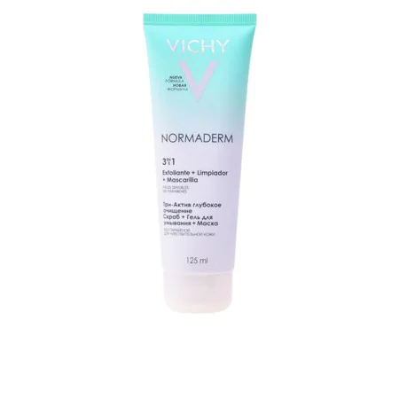 Esfoliante Facial 3 em 1 NORMADERM Vichy (125 ml) de Vichy, Exfoliantes - Ref: S0553169, Preço: 16,83 €, Desconto: %