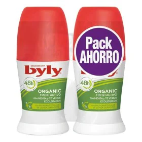 Desodorante Roll-On Organic Extra Fresh Activo Byly (2 uds) de Byly, Desodorantes - Ref: S0553999, Precio: 5,64 €, Descuento: %