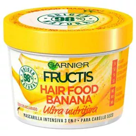 Maschera per Capelli Nutriente Ultra Hair Food Banana Garnier (390 ml) di Garnier, Balsami ad azione profonda e trattamenti -...