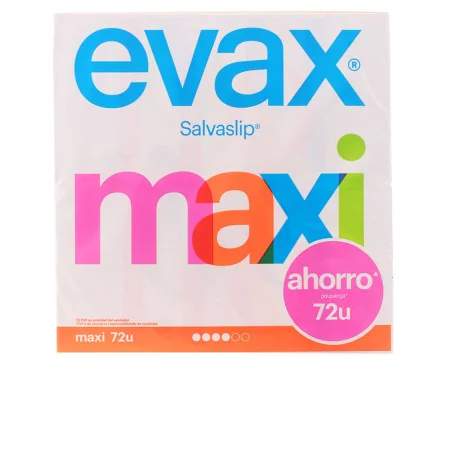 Panty Liners Maxi Protection Evax 72 Units by Evax, Pantyliners - Ref: S0557596, Price: 8,66 €, Discount: %