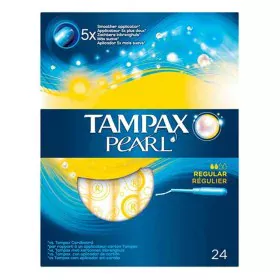 Pack de Tampons Pearl Regular Tampax Tampax Pearl (24 uds) 24 uds de Tampax, Tampons - Réf : S0560876, Prix : 6,99 €, Remise : %