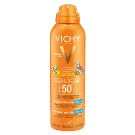 Spray Protecteur Solaire Ideal Soleil Vichy MB001900 (200 ml) Spf 50 SPF 50+ 200 ml de Vichy, Filtres solaires - Réf : S05616...