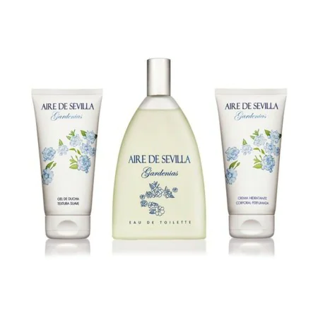 Set de Parfum Femme Gardenia Aire Sevilla (3 pcs) (3 pcs) de Aire Sevilla, Sets - Réf : S0562486, Prix : 15,98 €, Remise : %