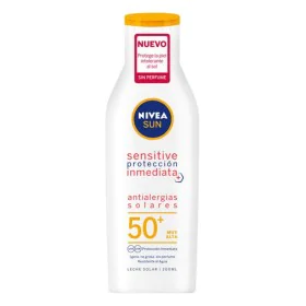 Anti-allergic Sun Protector Sensitive Nivea (200 ml) 50+ (200 ml) by Nivea, Sun filters - Ref: S0566808, Price: 13,44 €, Disc...