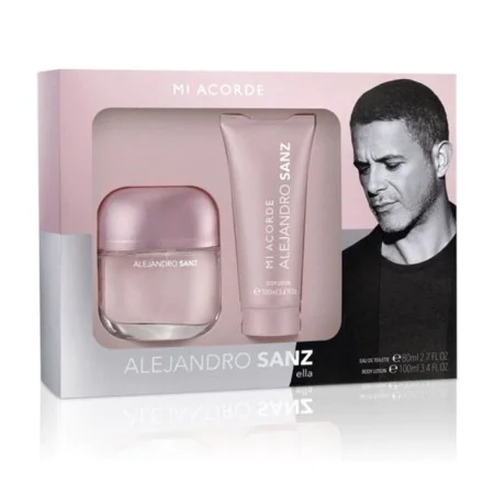 Set de Parfum Femme Mi Acorde Alejandro Sanz BF-8436581940787_Vendor (2 pcs) 2 Pièces de Alejandro Sanz, Sets - Réf : S057034...