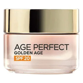 Crema Antirughe Golden Age L'Oreal Make Up Age Perfect Golden Age (50 ml) 50 ml di L'Oreal Make Up, Idratanti - Rif: S0571656...