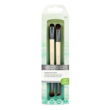 Set of Make-up Brushes Eye Enhancing Ecotools 1217 (2 pcs) 2 Pieces by Ecotools, Brushes - Ref: S0571984, Price: 9,16 €, Disc...