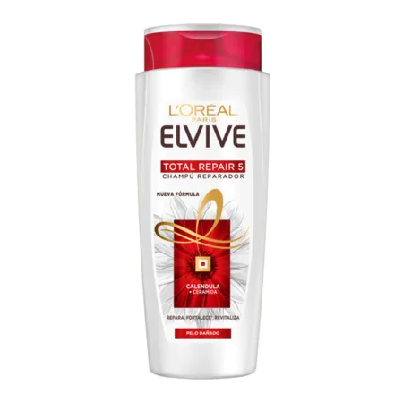 Revitalizing Shampoo Elvive Total Repair 5 L'Oreal Make Up (690 ml) by L'Oreal Make Up, Shampoos - Ref: S0572363, Price: 8,52...