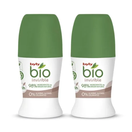 Déodorant Roll-On BIO NATURAL 0% INVISIBLE Byly BF-8411104045187_Vendor (2 pcs) (50 ml) de Byly, Déodorants et anti-transpira...